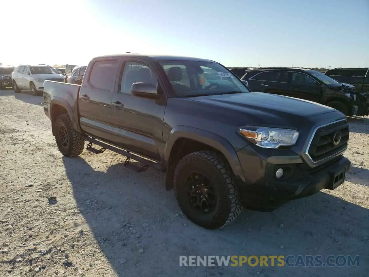 4 fotografías del automóvil dañado 3TMAZ5CN0NM177795 TOYOTA TACOMA 2022