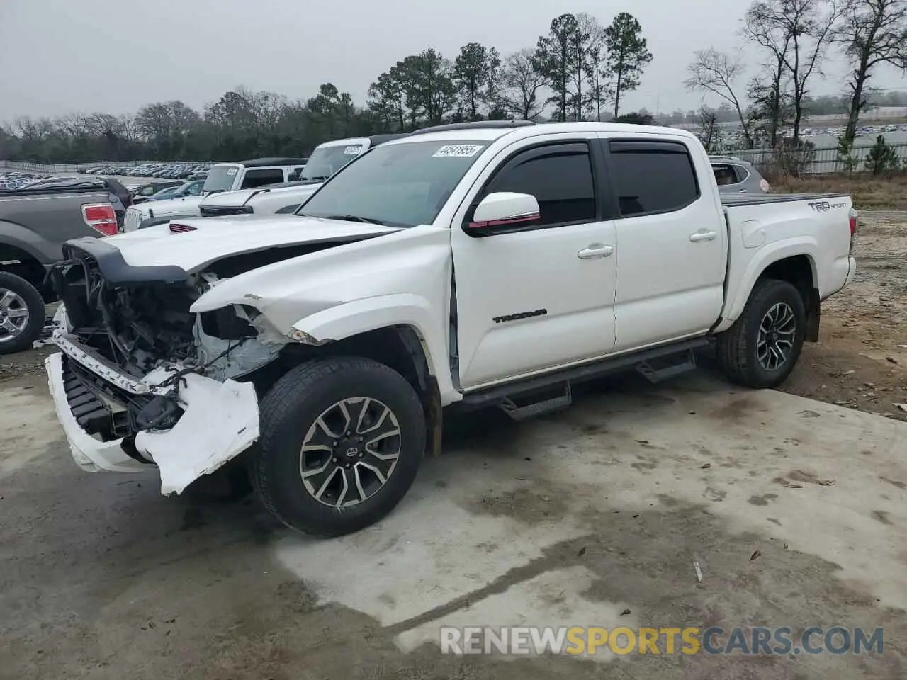 1 fotografías del automóvil dañado 3TMAZ5CN0NM195018 TOYOTA TACOMA 2022