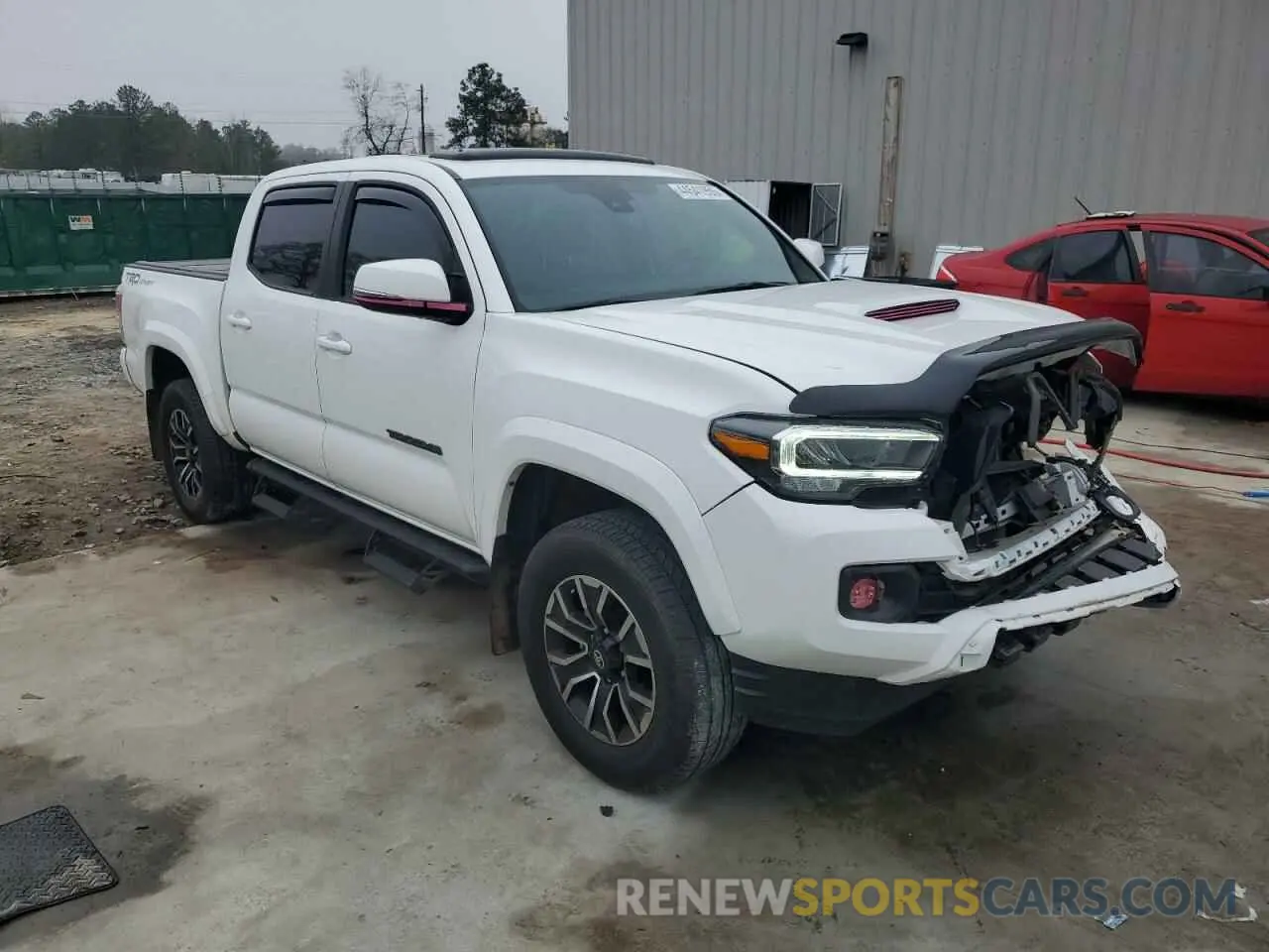 4 fotografías del automóvil dañado 3TMAZ5CN0NM195018 TOYOTA TACOMA 2022