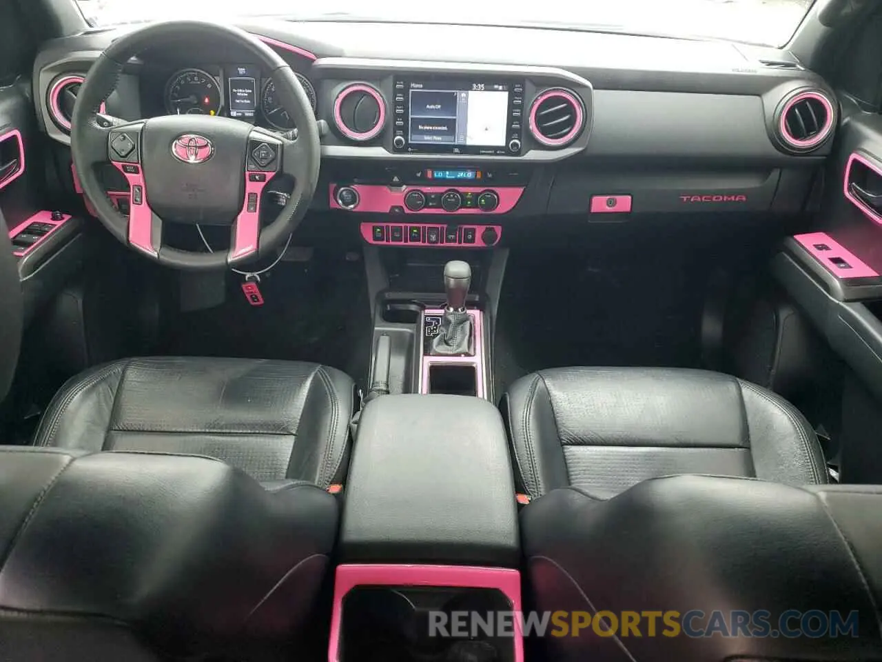 8 fotografías del automóvil dañado 3TMAZ5CN0NM195018 TOYOTA TACOMA 2022