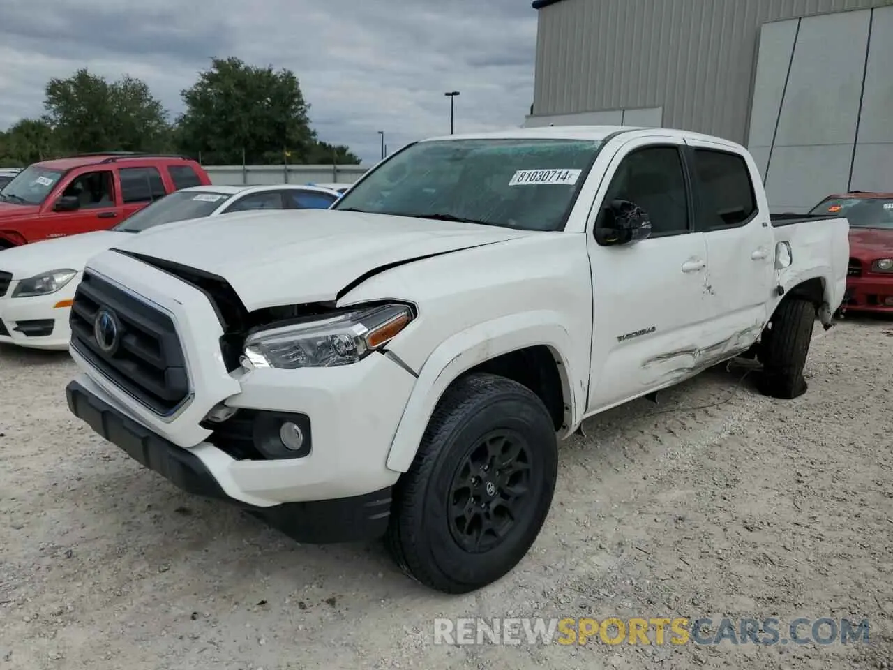 1 fotografías del automóvil dañado 3TMAZ5CN1NM168295 TOYOTA TACOMA 2022