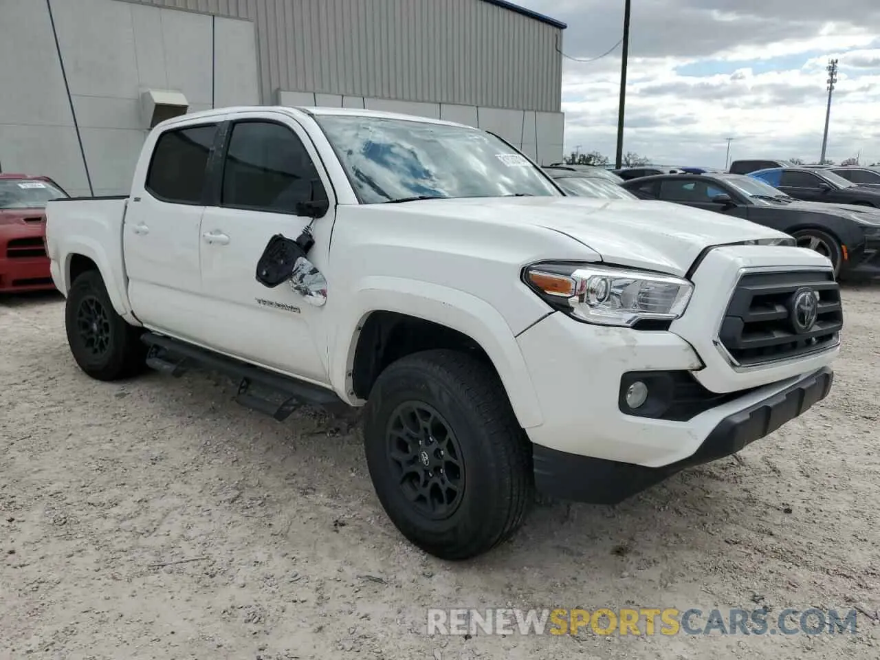 4 fotografías del automóvil dañado 3TMAZ5CN1NM168295 TOYOTA TACOMA 2022