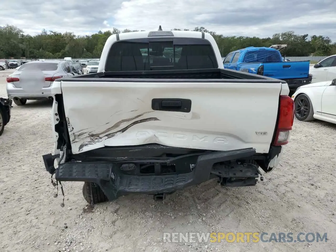 6 fotografías del automóvil dañado 3TMAZ5CN1NM168295 TOYOTA TACOMA 2022