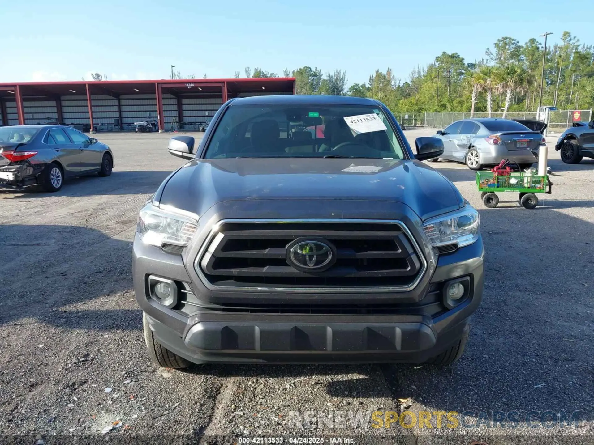 12 fotografías del automóvil dañado 3TMAZ5CN1NM189003 TOYOTA TACOMA 2022