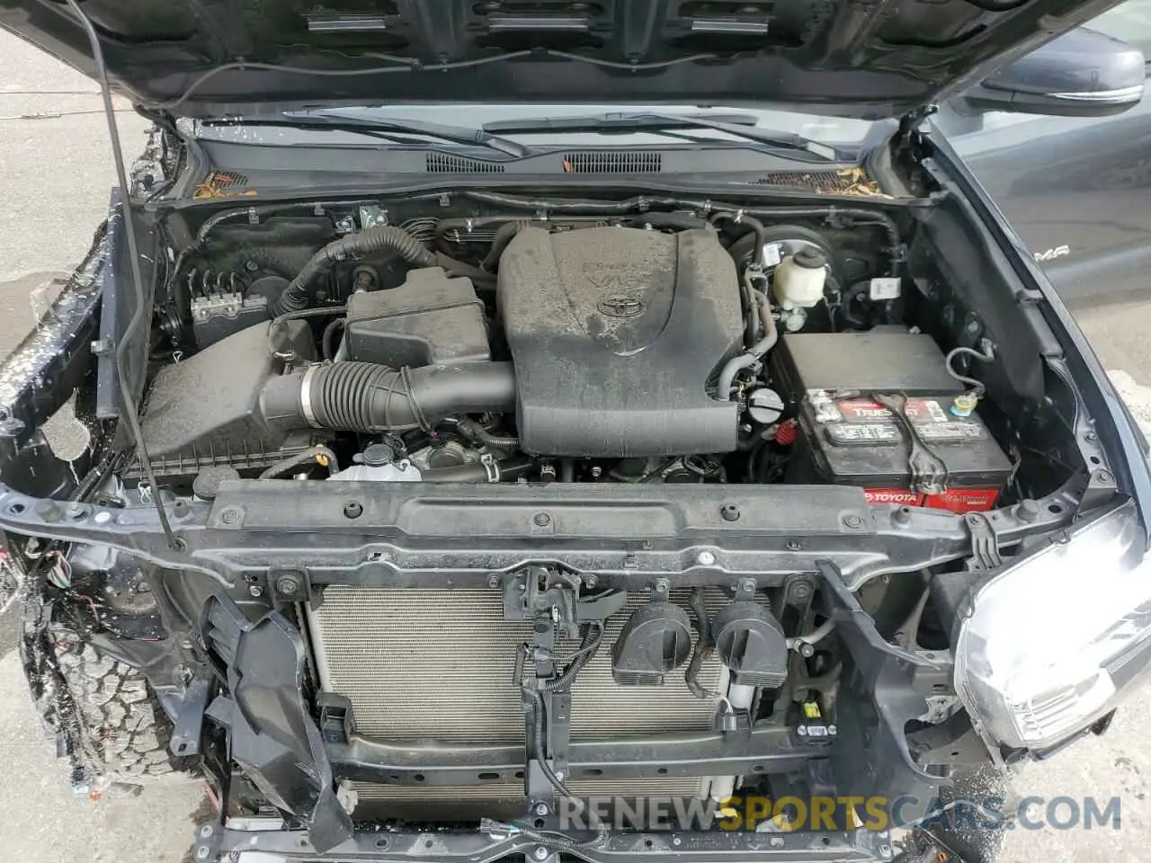 11 fotografías del automóvil dañado 3TMAZ5CN1NM189714 TOYOTA TACOMA 2022