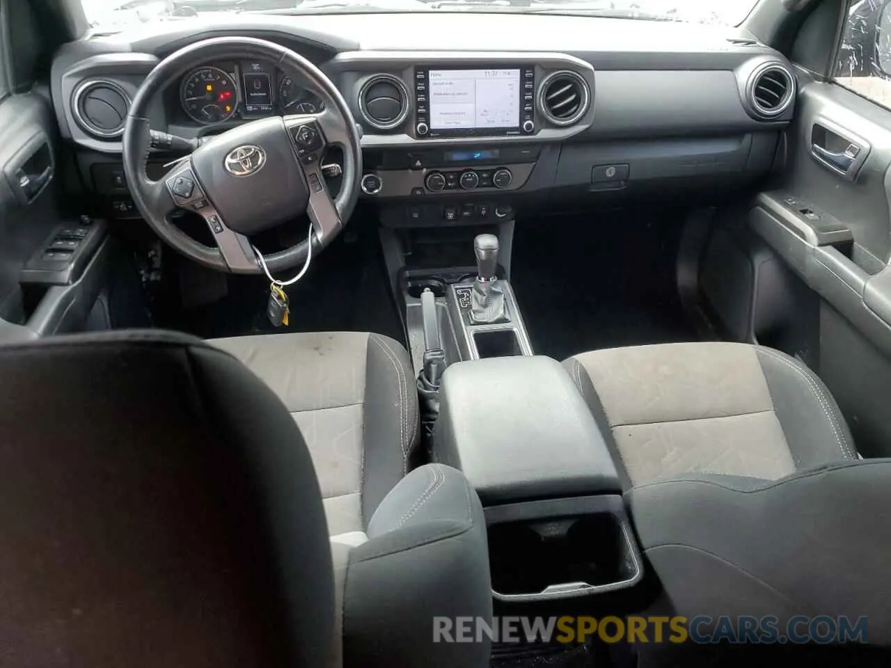 8 fotografías del automóvil dañado 3TMAZ5CN1NM189714 TOYOTA TACOMA 2022