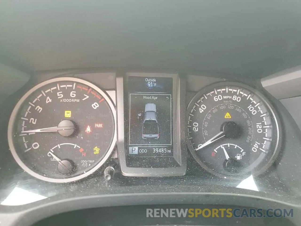 9 fotografías del automóvil dañado 3TMAZ5CN1NM189714 TOYOTA TACOMA 2022