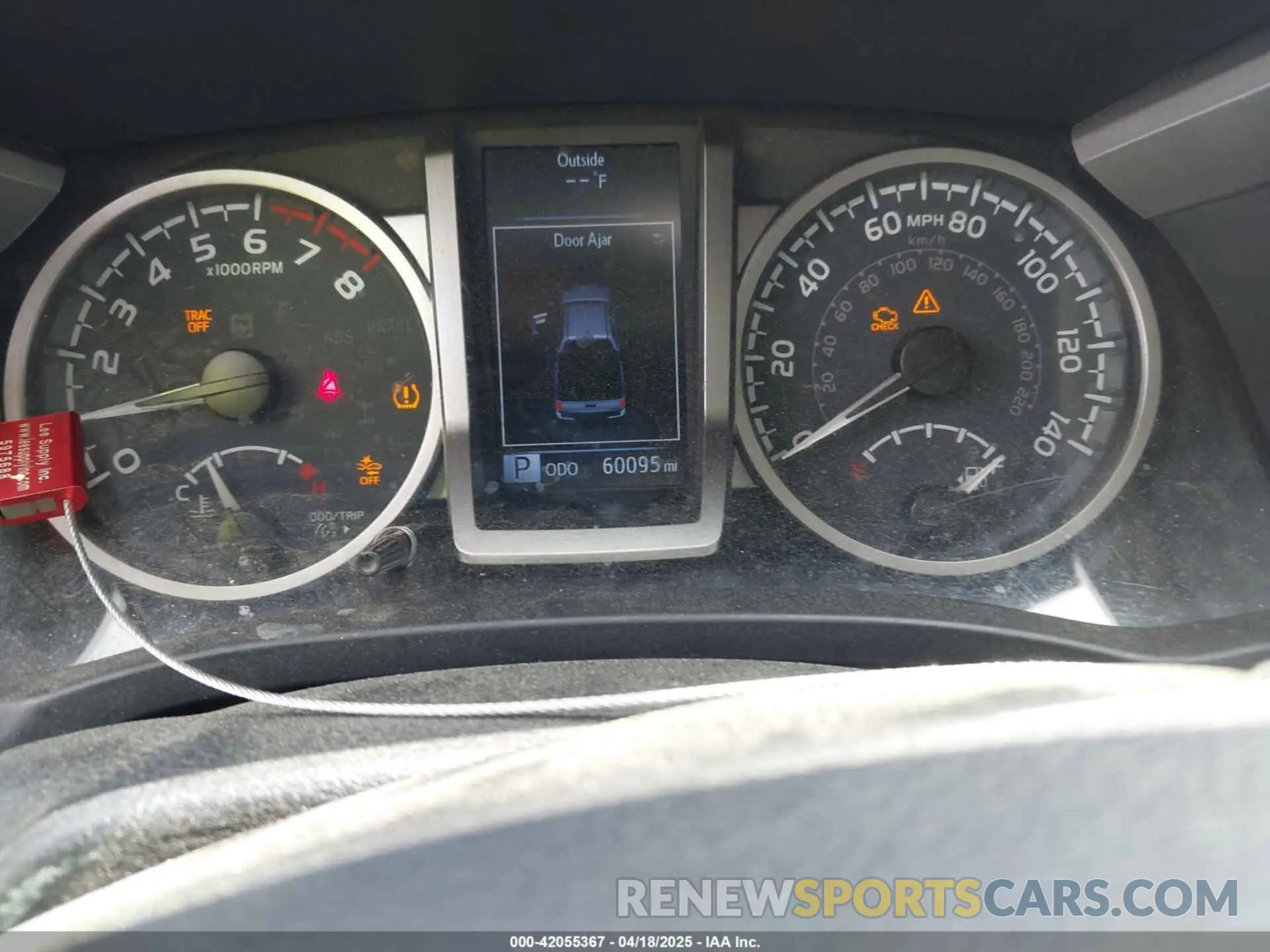 7 fotografías del automóvil dañado 3TMAZ5CN1NM194878 TOYOTA TACOMA 2022