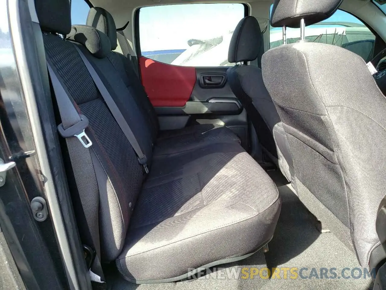 6 fotografías del automóvil dañado 3TMAZ5CN2NM176969 TOYOTA TACOMA 2022