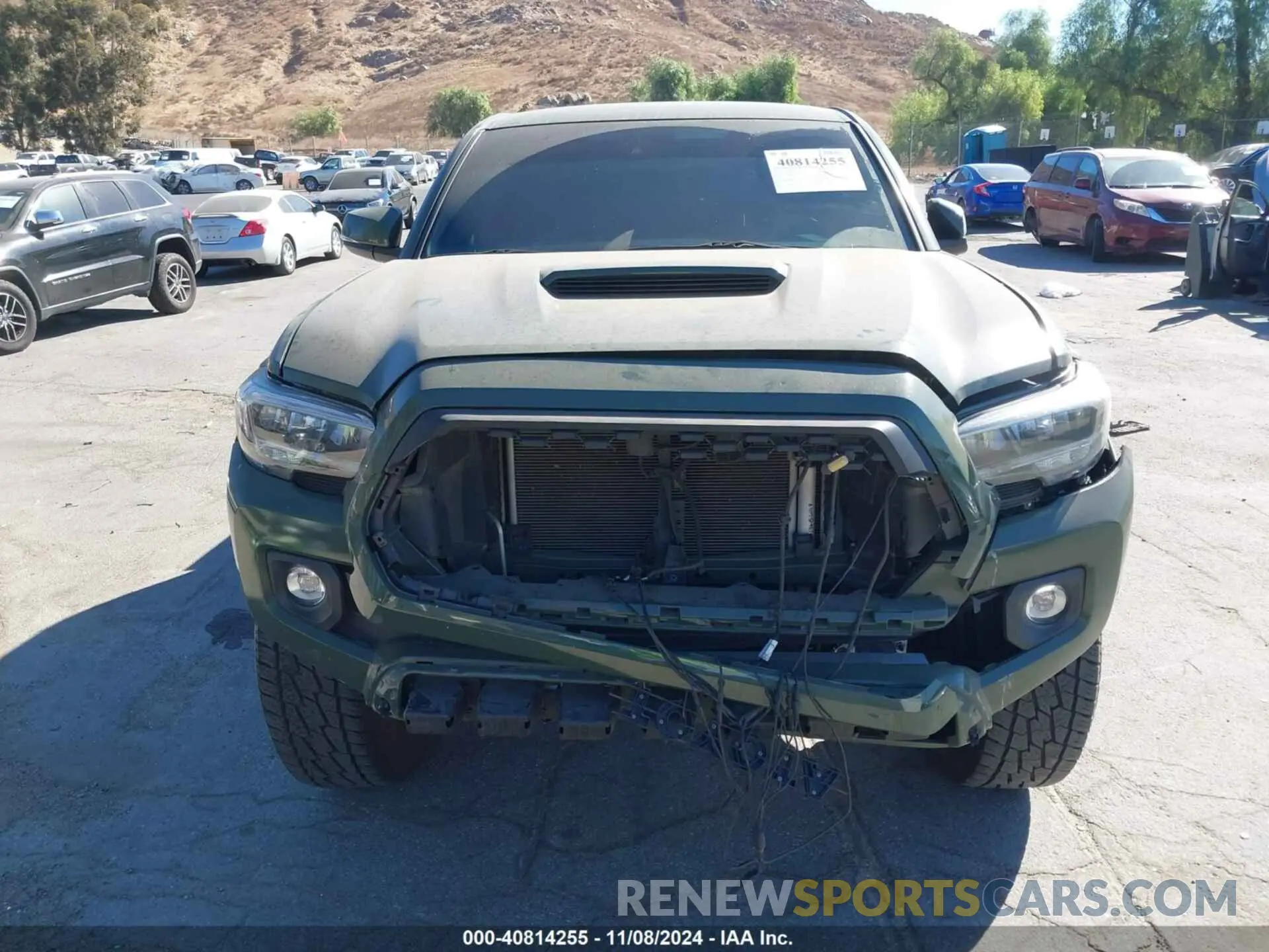 12 fotografías del automóvil dañado 3TMAZ5CN2NM182979 TOYOTA TACOMA 2022