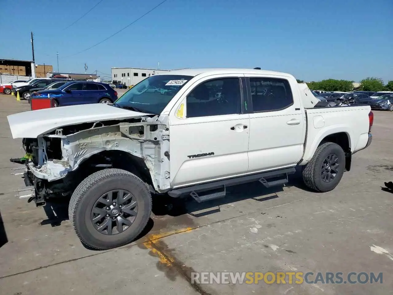1 fotografías del automóvil dañado 3TMAZ5CN2NM195795 TOYOTA TACOMA 2022