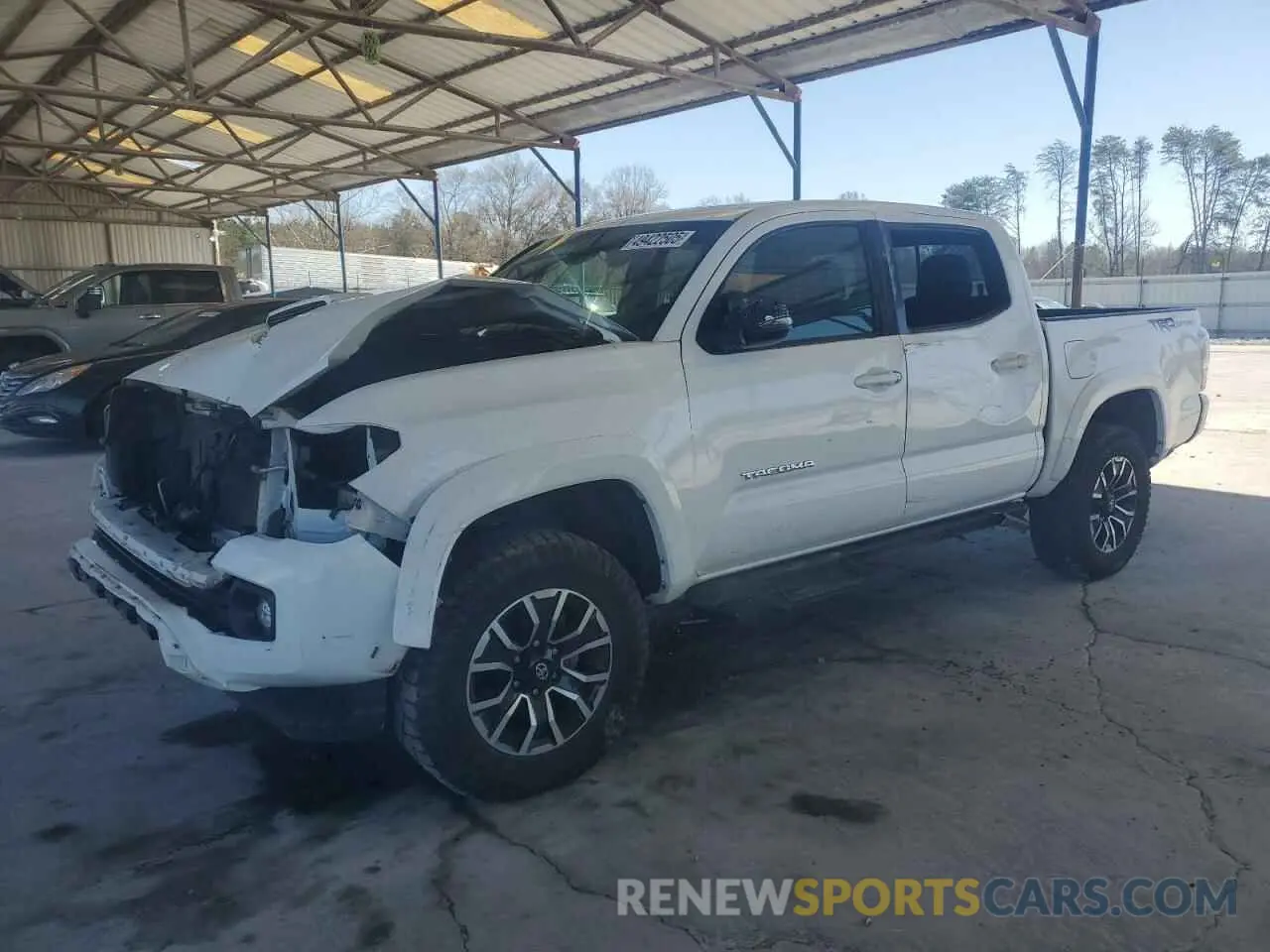 1 fotografías del automóvil dañado 3TMAZ5CN3NM165673 TOYOTA TACOMA 2022