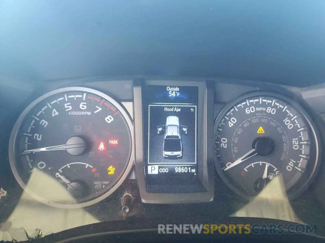 9 fotografías del automóvil dañado 3TMAZ5CN3NM165673 TOYOTA TACOMA 2022