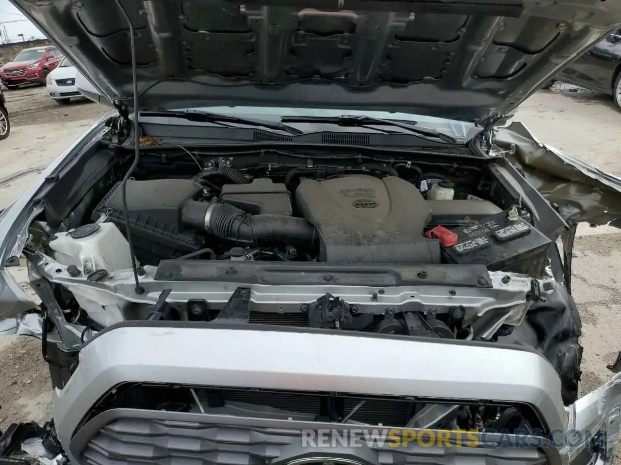 11 fotografías del automóvil dañado 3TMAZ5CN3NM184935 TOYOTA TACOMA 2022