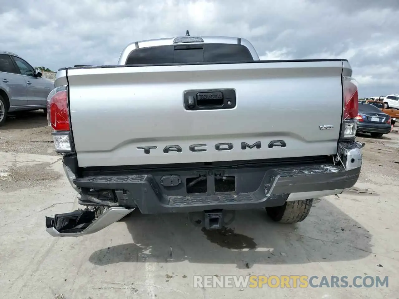 6 fotografías del automóvil dañado 3TMAZ5CN3NM184935 TOYOTA TACOMA 2022
