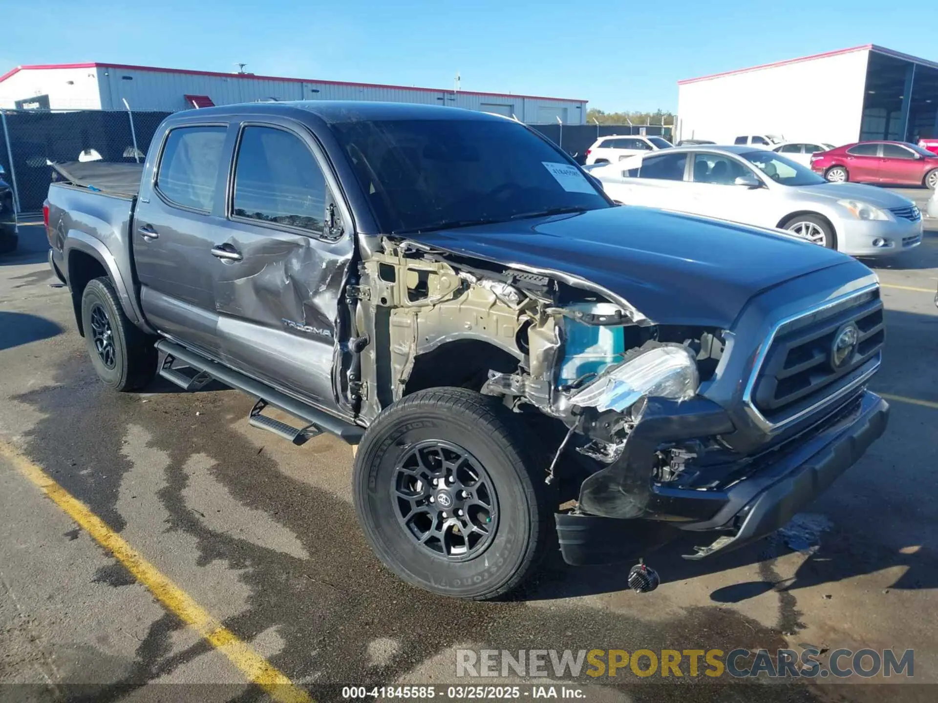 6 fotografías del automóvil dañado 3TMAZ5CN4NM163091 TOYOTA TACOMA 2022