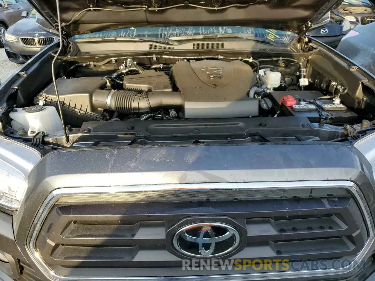7 fotografías del automóvil dañado 3TMAZ5CN4NM186922 TOYOTA TACOMA 2022