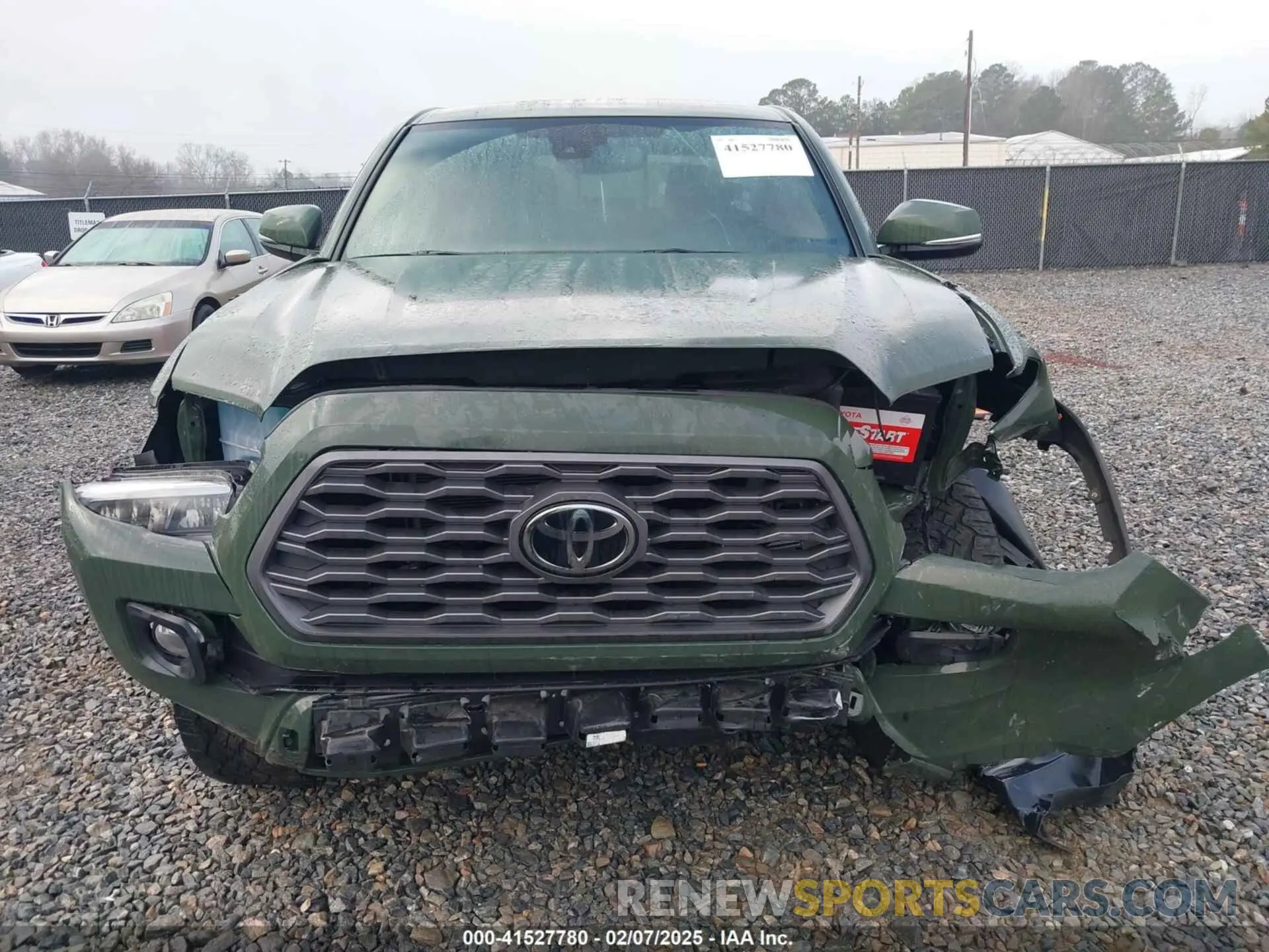 12 fotografías del automóvil dañado 3TMAZ5CN5NM167375 TOYOTA TACOMA 2022