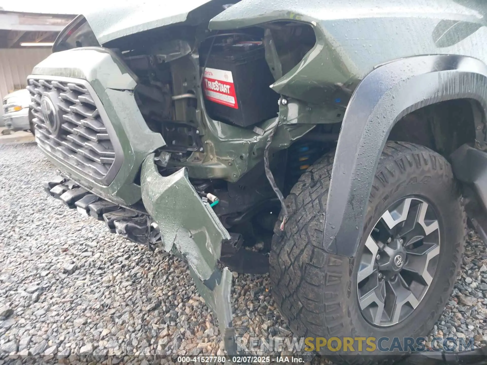 6 fotografías del automóvil dañado 3TMAZ5CN5NM167375 TOYOTA TACOMA 2022