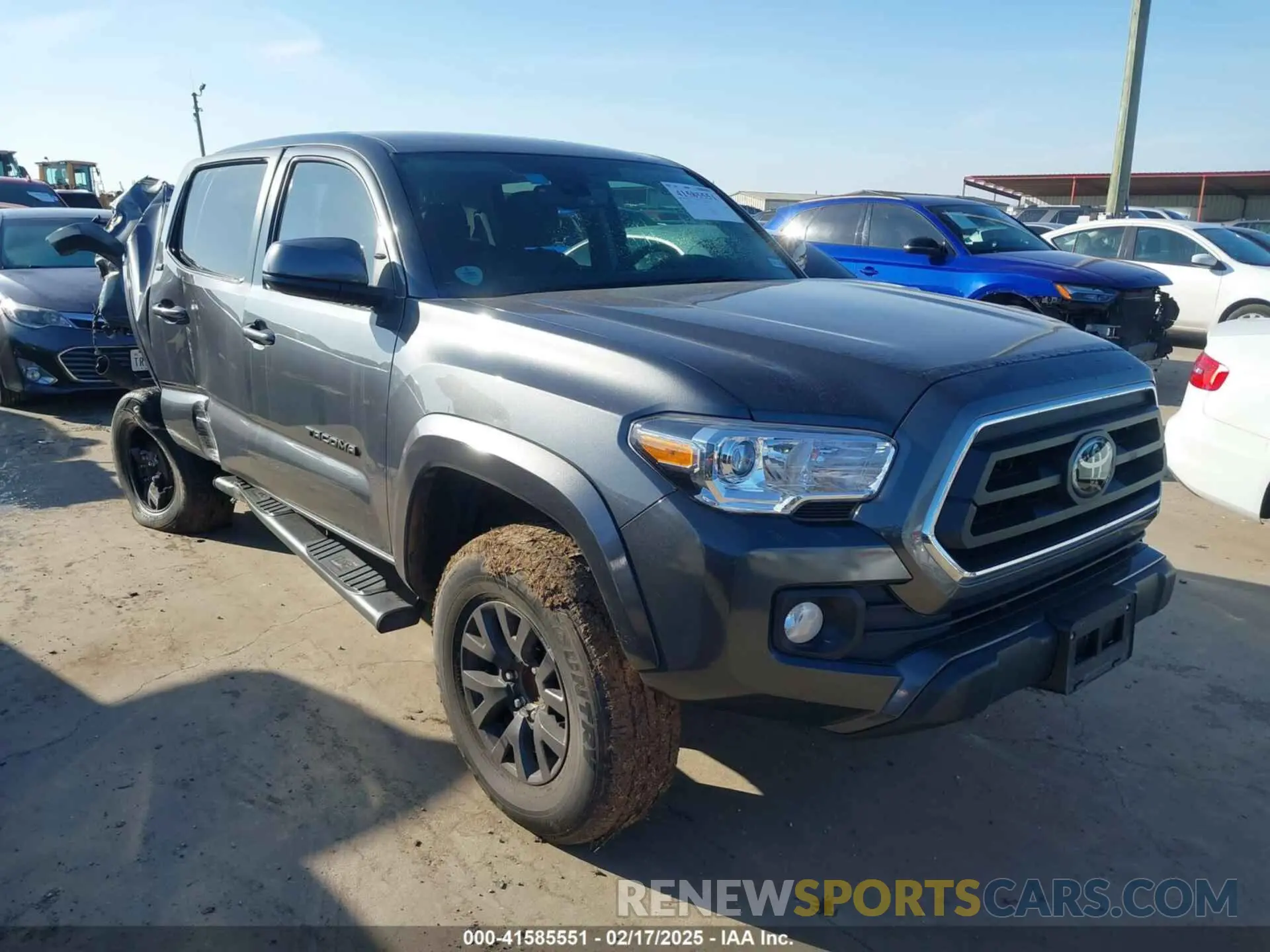 1 fotografías del automóvil dañado 3TMAZ5CN5NM176660 TOYOTA TACOMA 2022