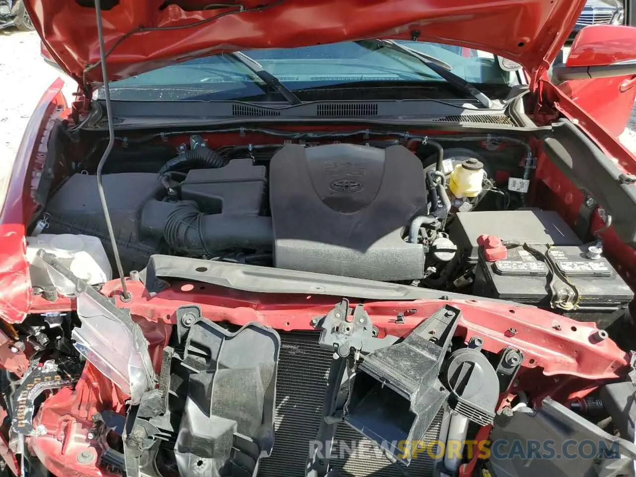 11 fotografías del automóvil dañado 3TMAZ5CN5NM177159 TOYOTA TACOMA 2022