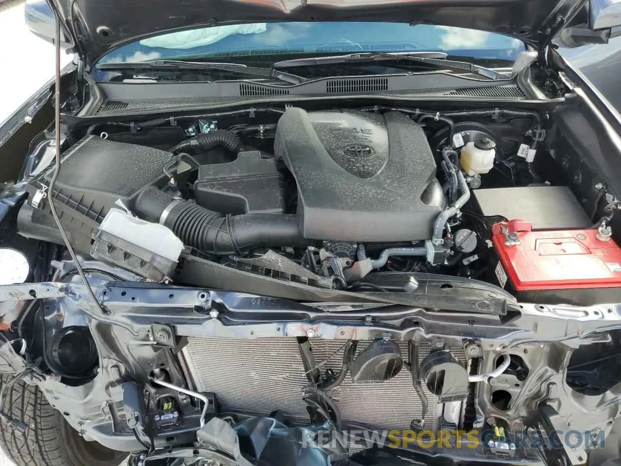 7 fotografías del automóvil dañado 3TMAZ5CN6NM163674 TOYOTA TACOMA 2022