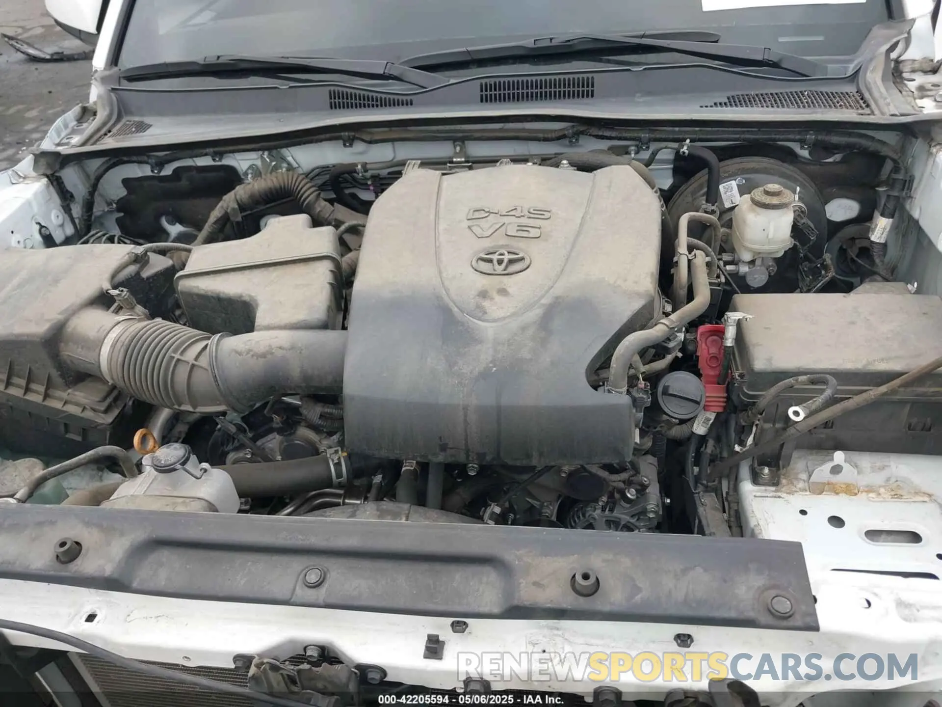 10 fotografías del automóvil dañado 3TMAZ5CN6NM172990 TOYOTA TACOMA 2022