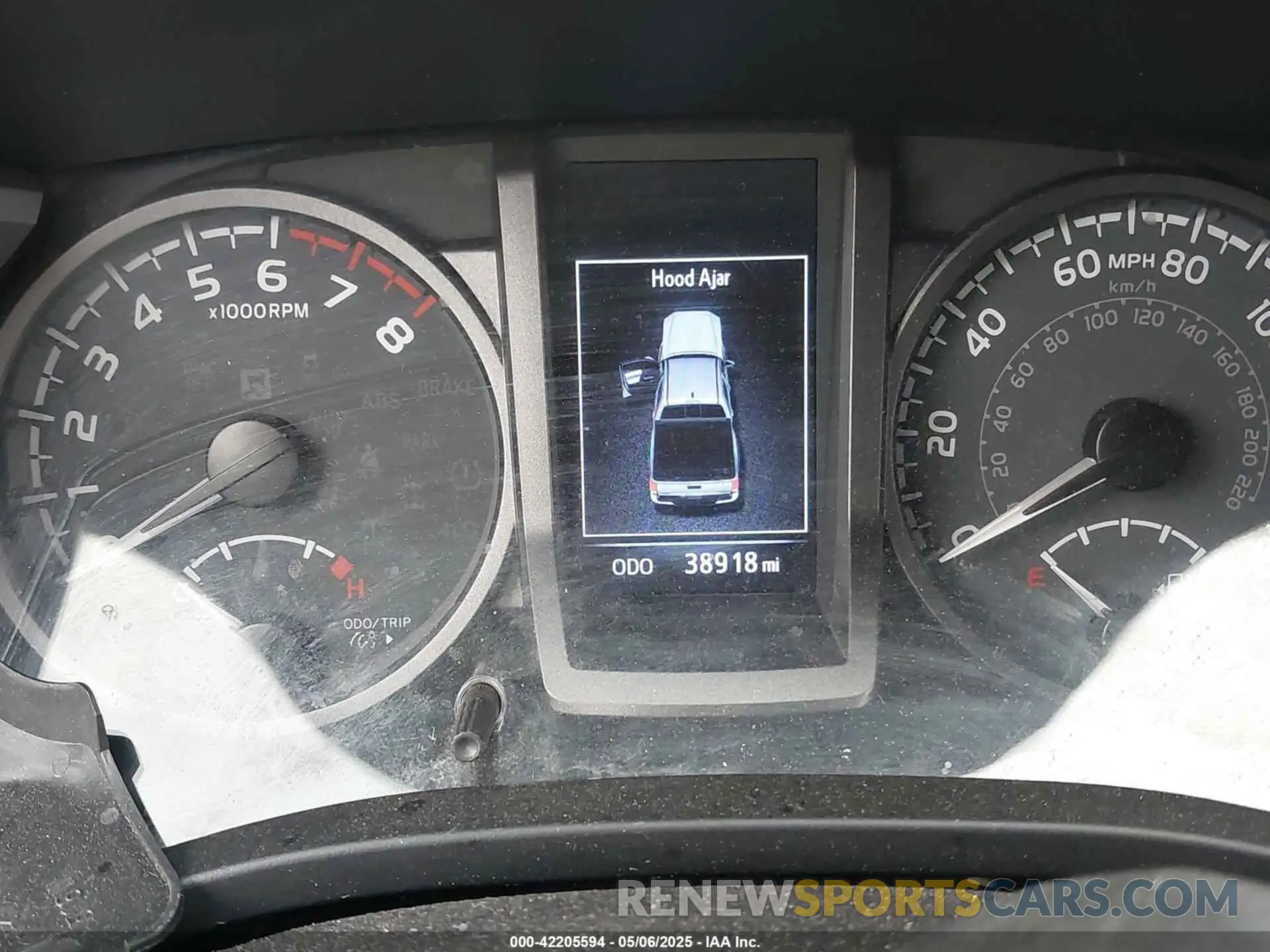 7 fotografías del automóvil dañado 3TMAZ5CN6NM172990 TOYOTA TACOMA 2022