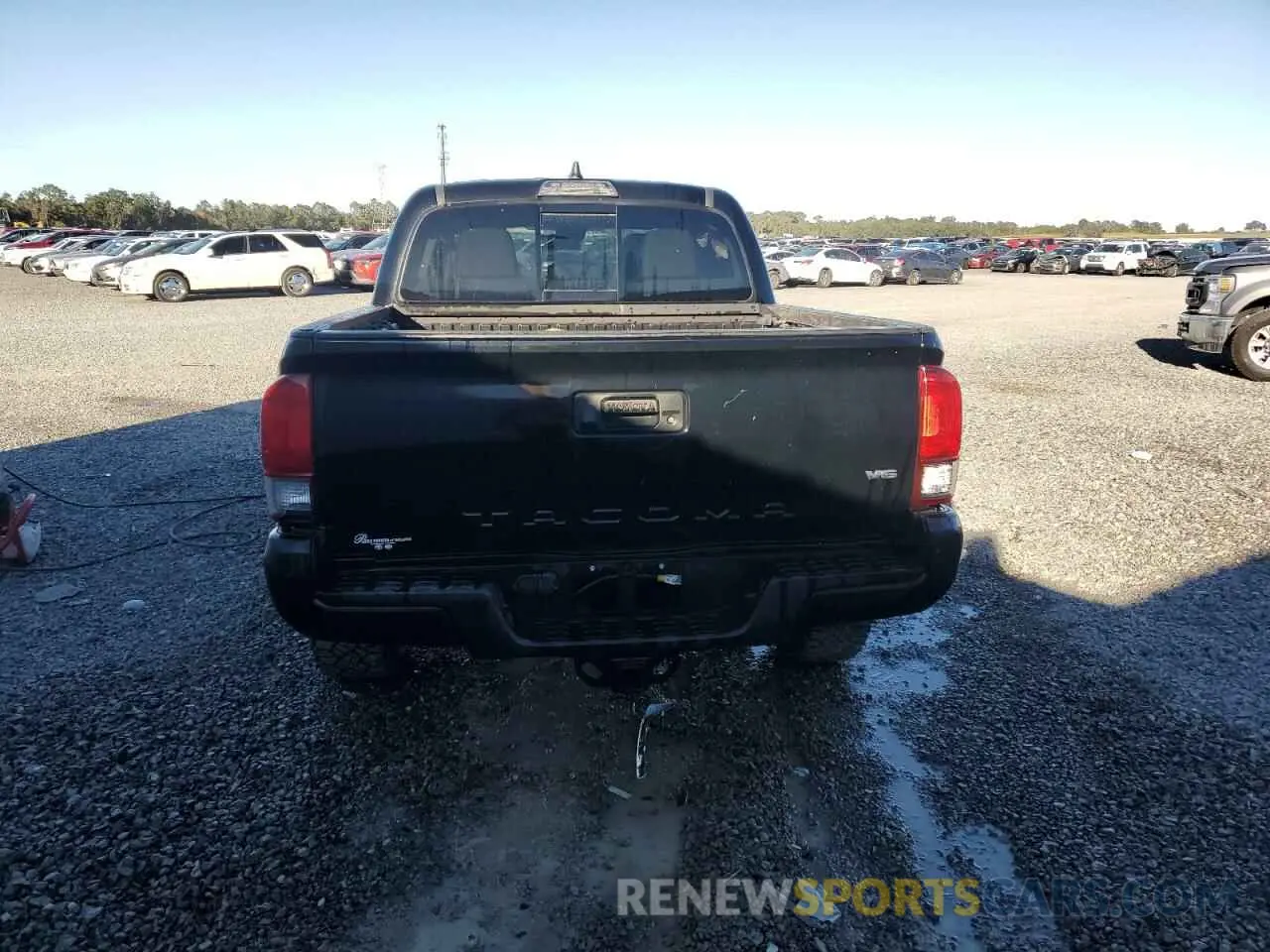 6 fotografías del automóvil dañado 3TMAZ5CN6NM180992 TOYOTA TACOMA 2022