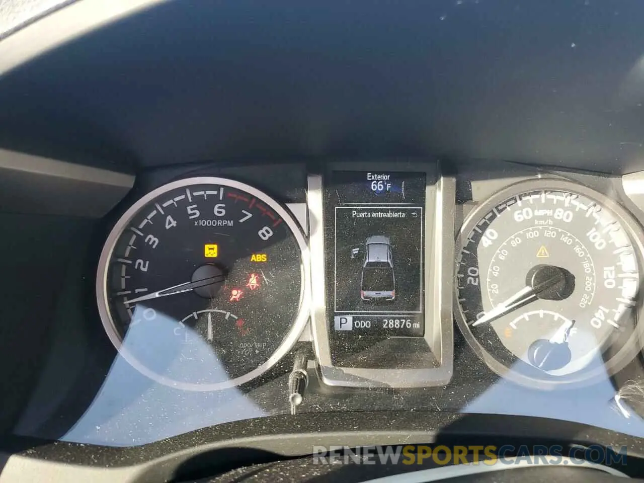 9 fotografías del automóvil dañado 3TMAZ5CN6NM180992 TOYOTA TACOMA 2022