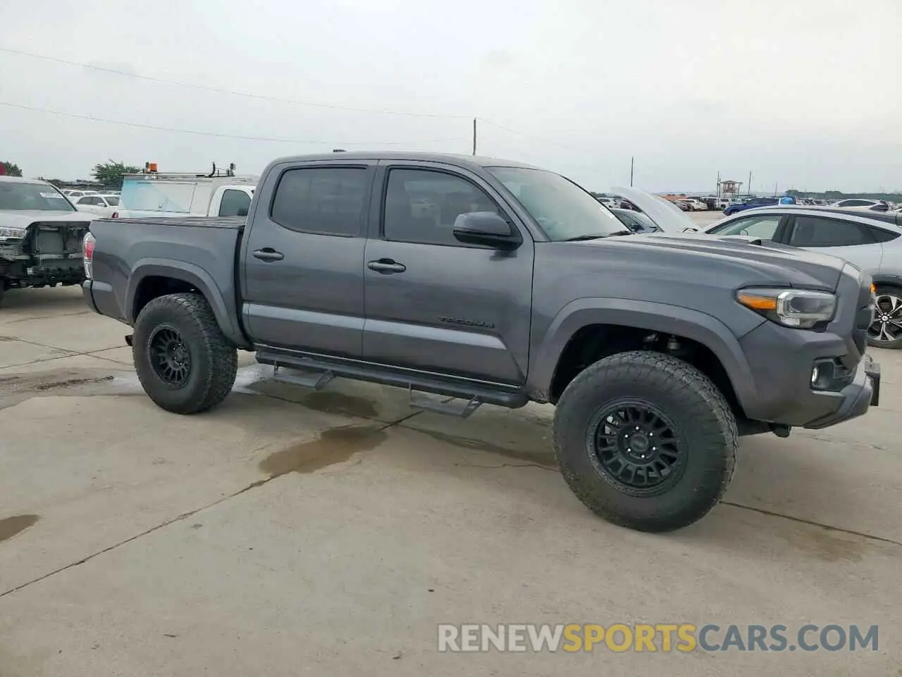 4 fotografías del automóvil dañado 3TMAZ5CN6NM183939 TOYOTA TACOMA 2022