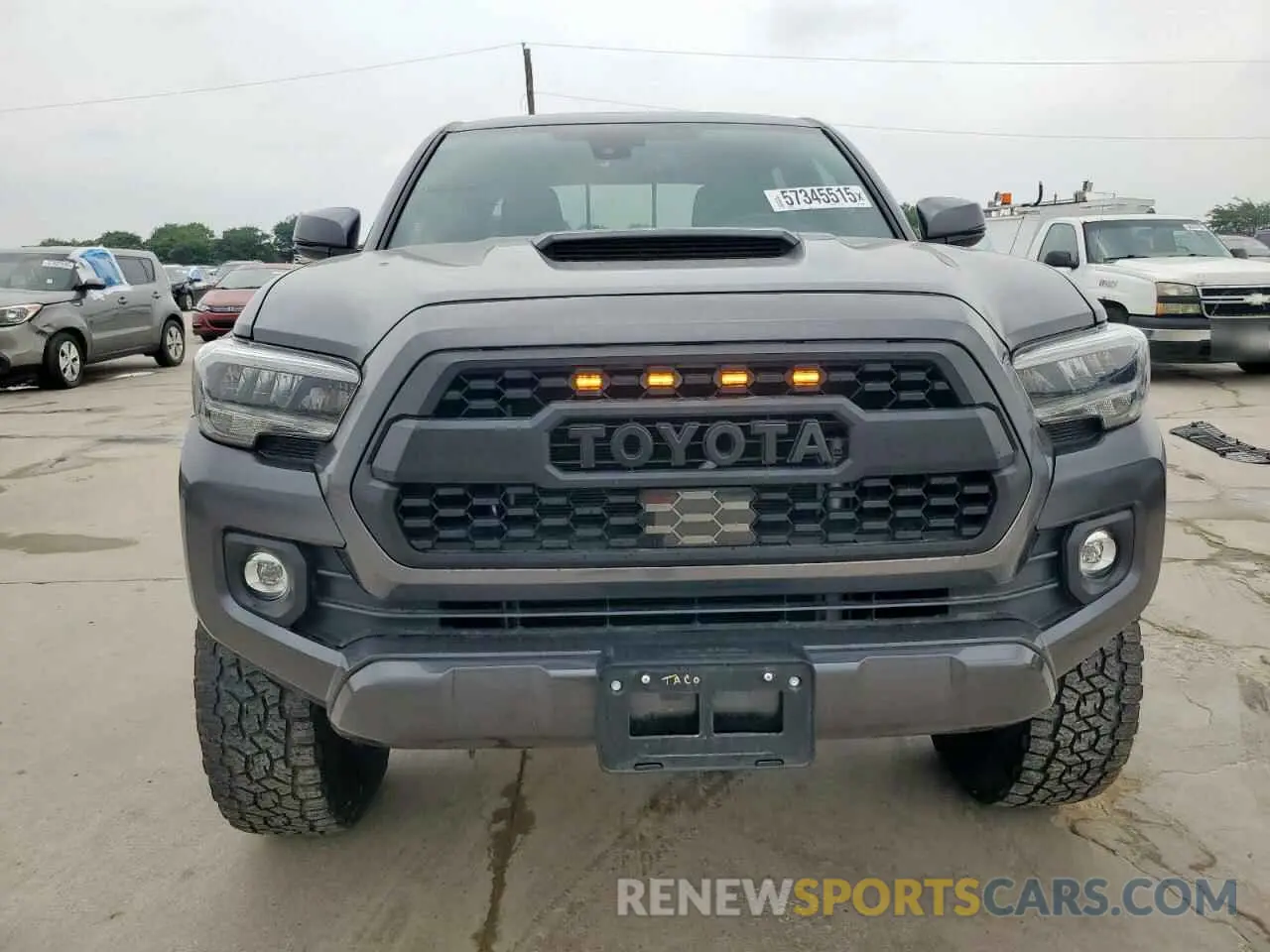 5 fotografías del automóvil dañado 3TMAZ5CN6NM183939 TOYOTA TACOMA 2022