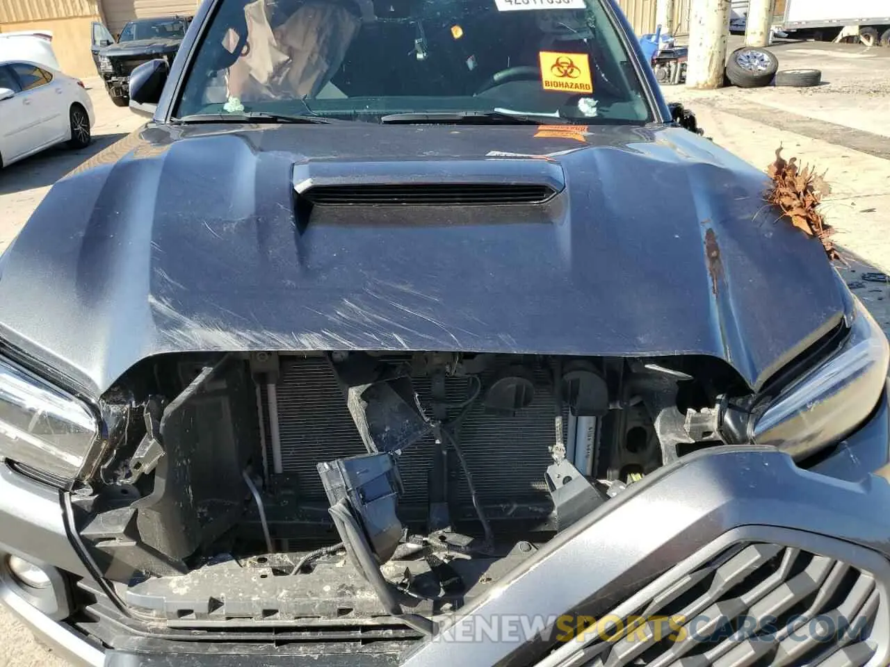 11 fotografías del automóvil dañado 3TMAZ5CN6NM190731 TOYOTA TACOMA 2022