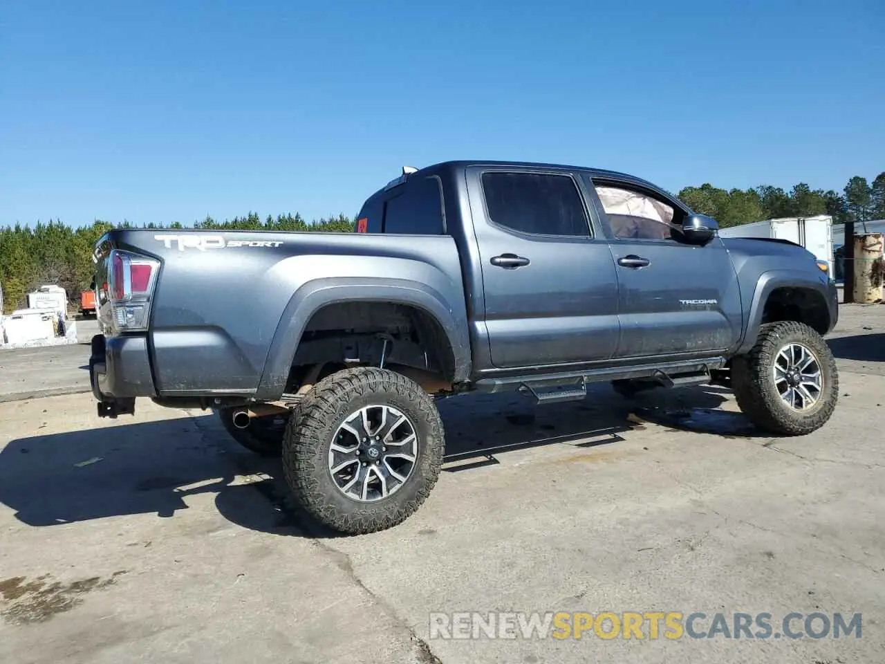 3 fotografías del automóvil dañado 3TMAZ5CN6NM190731 TOYOTA TACOMA 2022