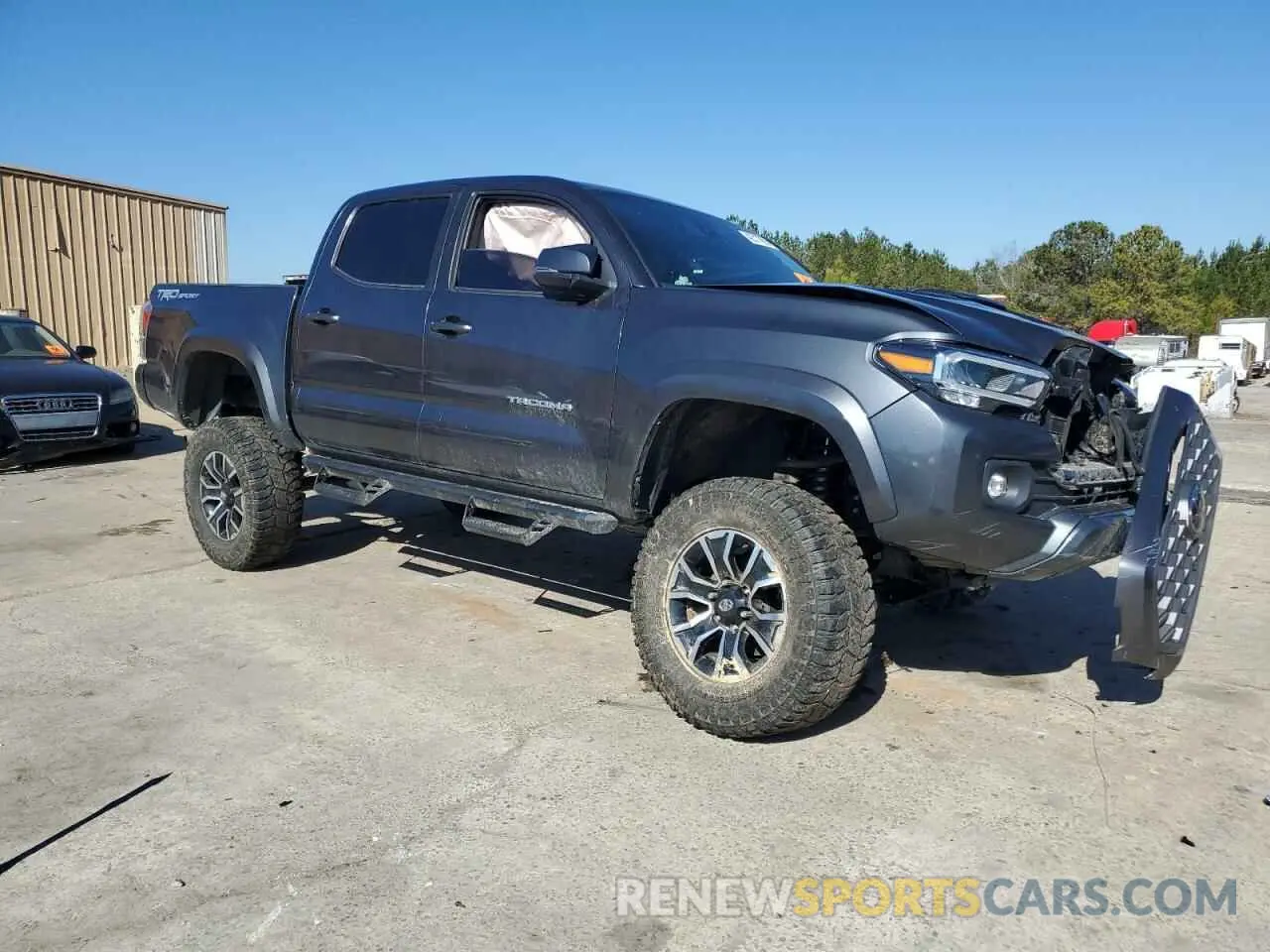 4 fotografías del automóvil dañado 3TMAZ5CN6NM190731 TOYOTA TACOMA 2022