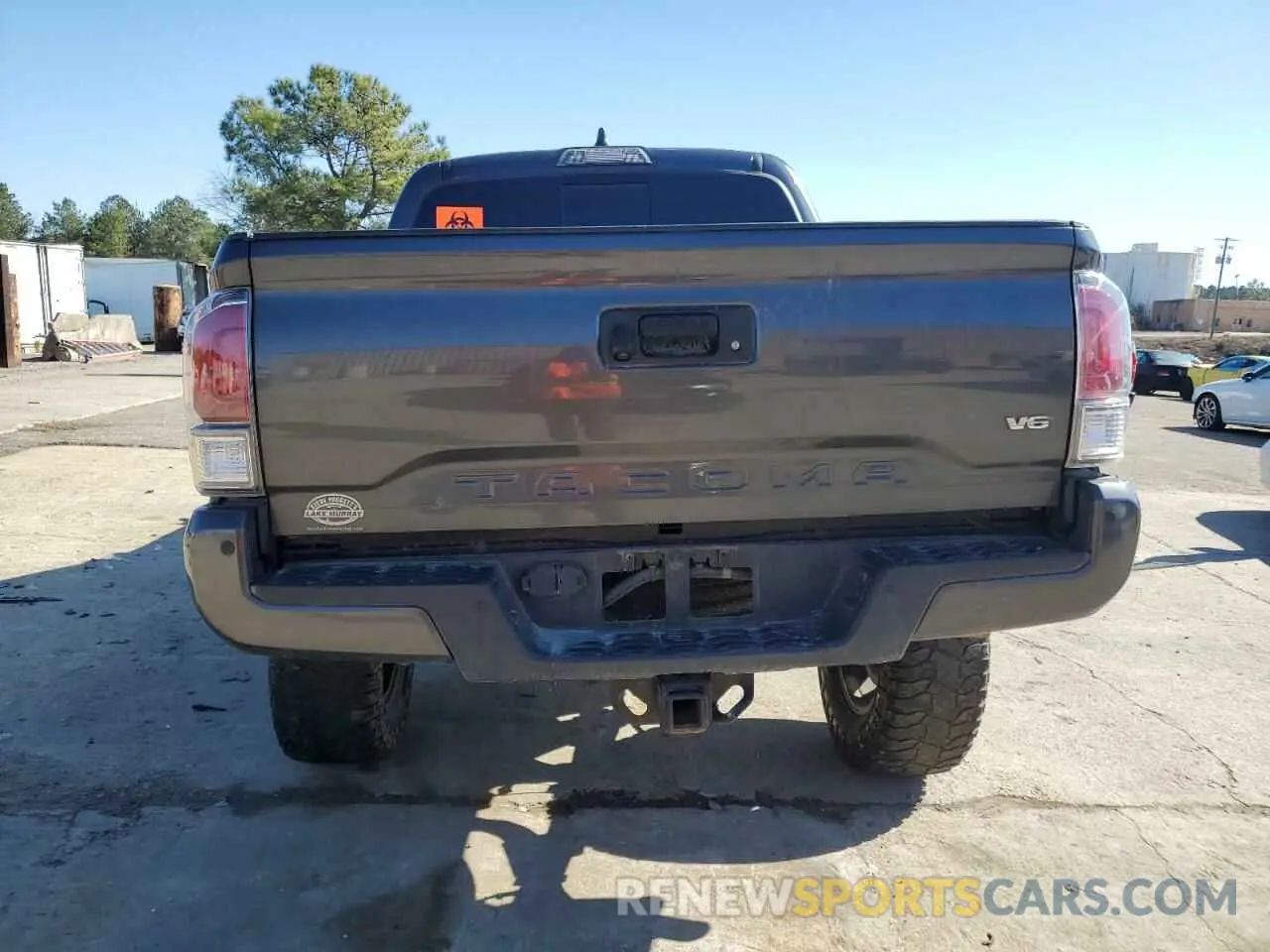 6 fotografías del automóvil dañado 3TMAZ5CN6NM190731 TOYOTA TACOMA 2022