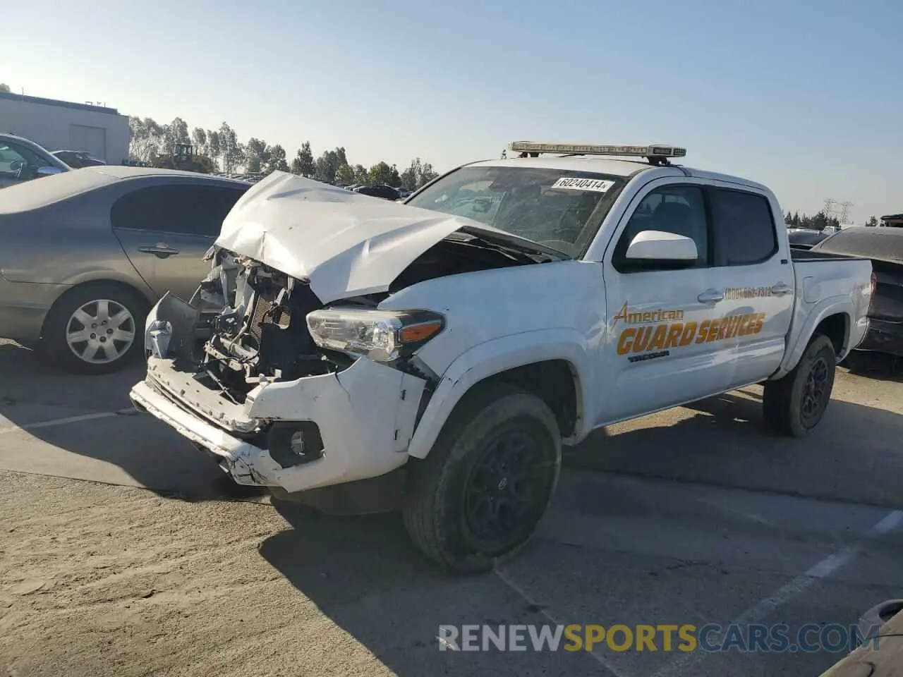 1 fotografías del automóvil dañado 3TMAZ5CN7NM166051 TOYOTA TACOMA 2022