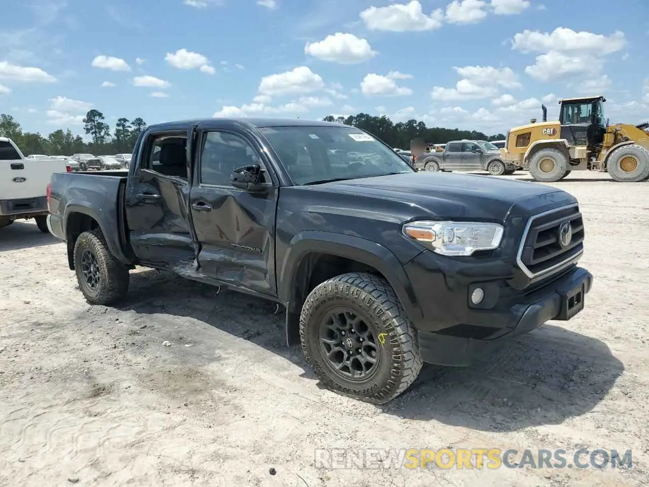 4 fotografías del automóvil dañado 3TMAZ5CN7NM175221 TOYOTA TACOMA 2022
