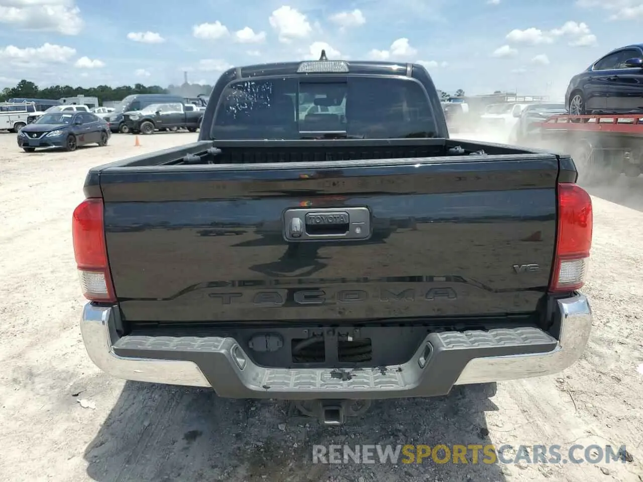 6 fotografías del automóvil dañado 3TMAZ5CN7NM175221 TOYOTA TACOMA 2022
