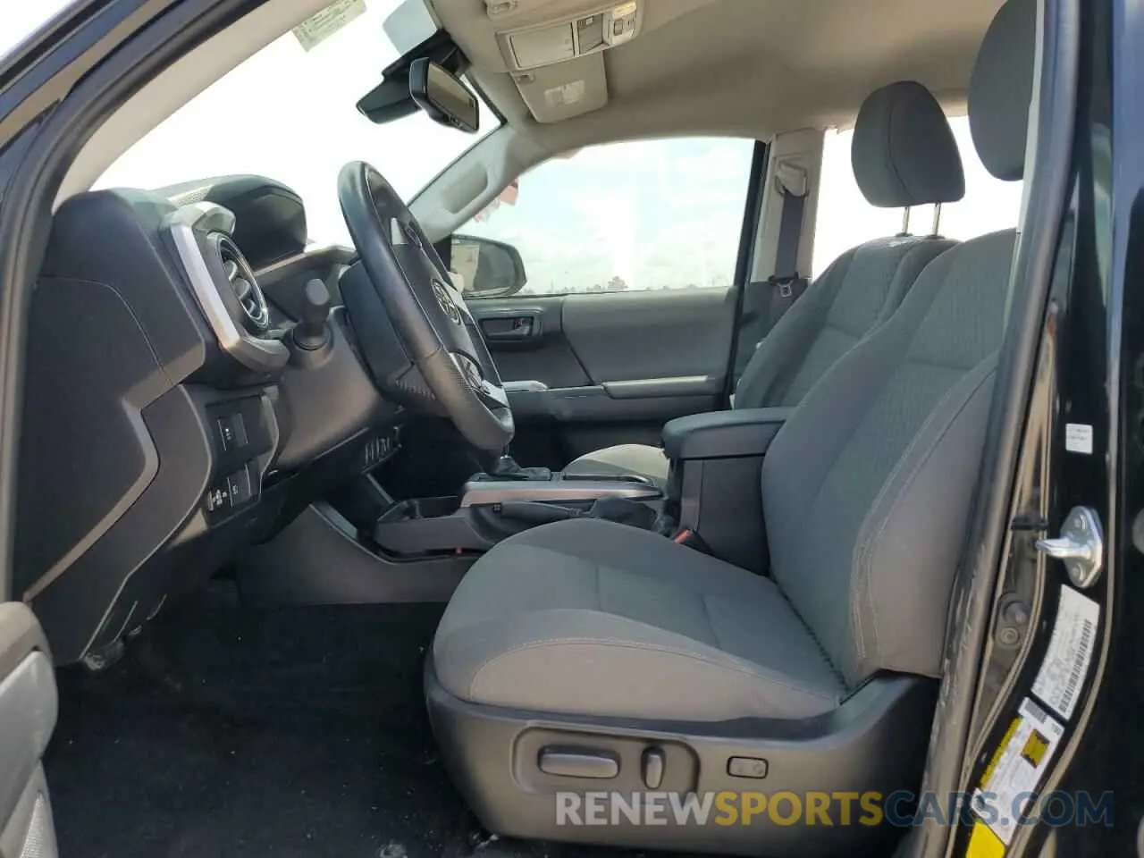 7 fotografías del automóvil dañado 3TMAZ5CN7NM175221 TOYOTA TACOMA 2022