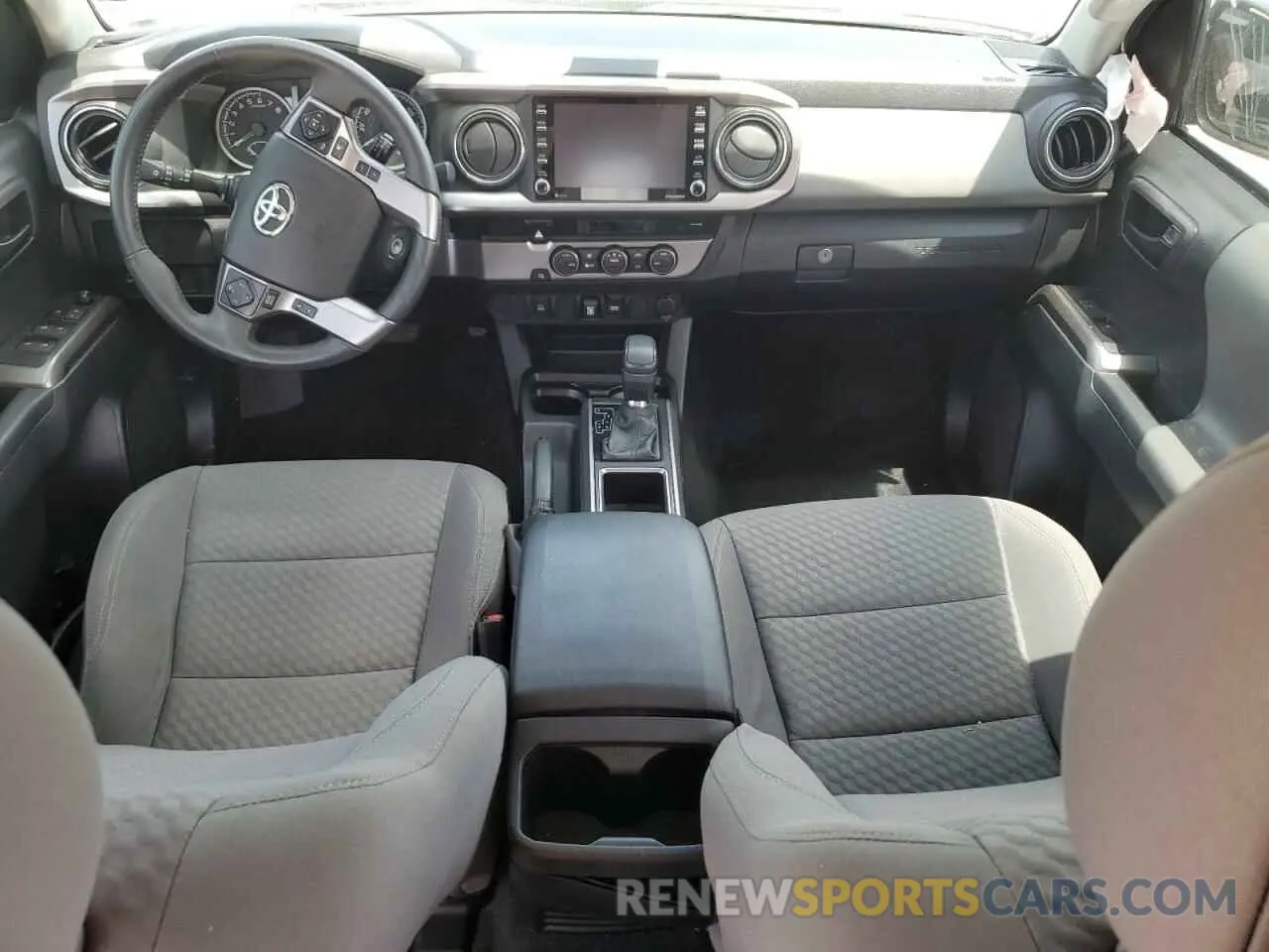 8 fotografías del automóvil dañado 3TMAZ5CN7NM175221 TOYOTA TACOMA 2022