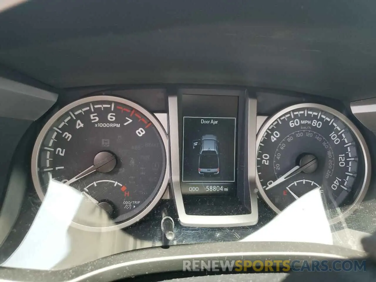 9 fotografías del automóvil dañado 3TMAZ5CN7NM175221 TOYOTA TACOMA 2022