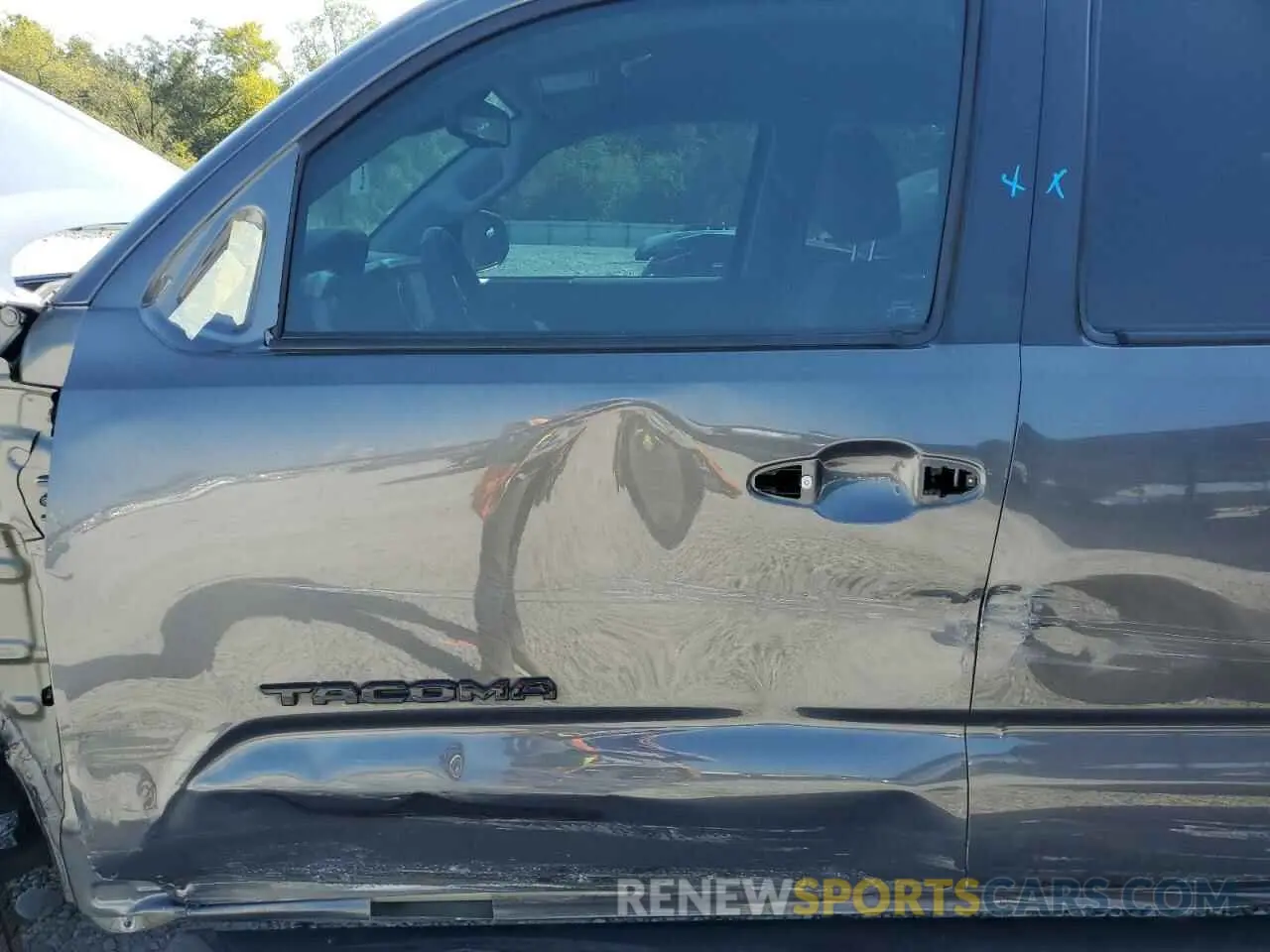 7 fotografías del automóvil dañado 3TMAZ5CN8NM170464 TOYOTA TACOMA 2022