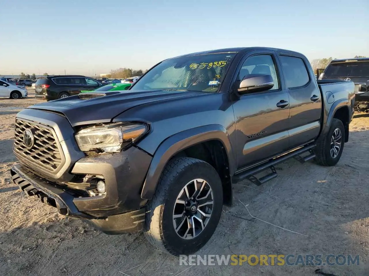 1 fotografías del automóvil dañado 3TMAZ5CN9NM166245 TOYOTA TACOMA 2022