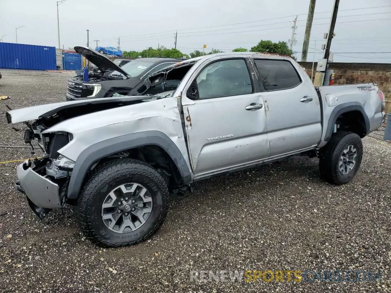 1 fotografías del automóvil dañado 3TMAZ5CN9NM168917 TOYOTA TACOMA 2022