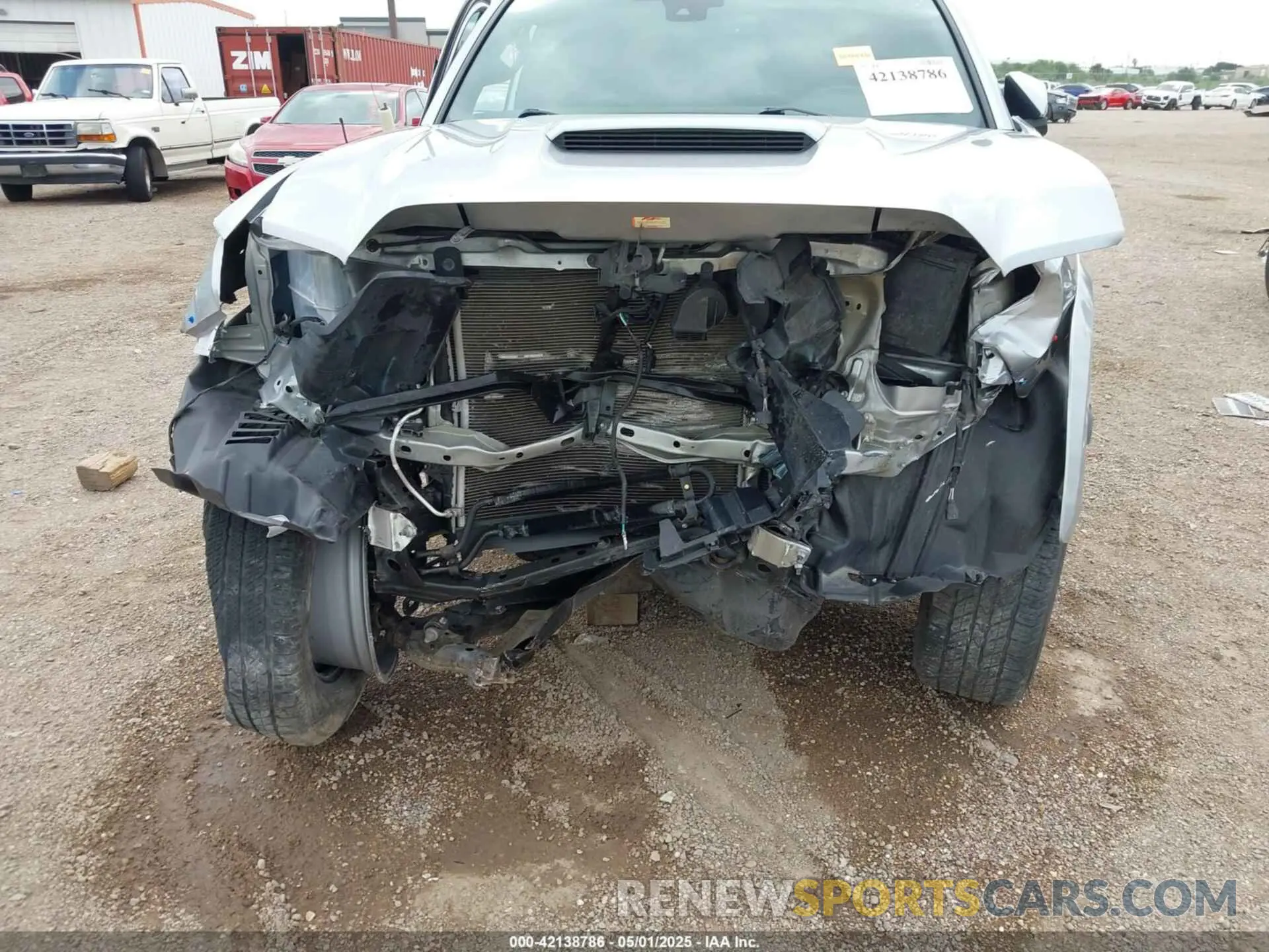 6 fotografías del automóvil dañado 3TMAZ5CN9NM175995 TOYOTA TACOMA 2022
