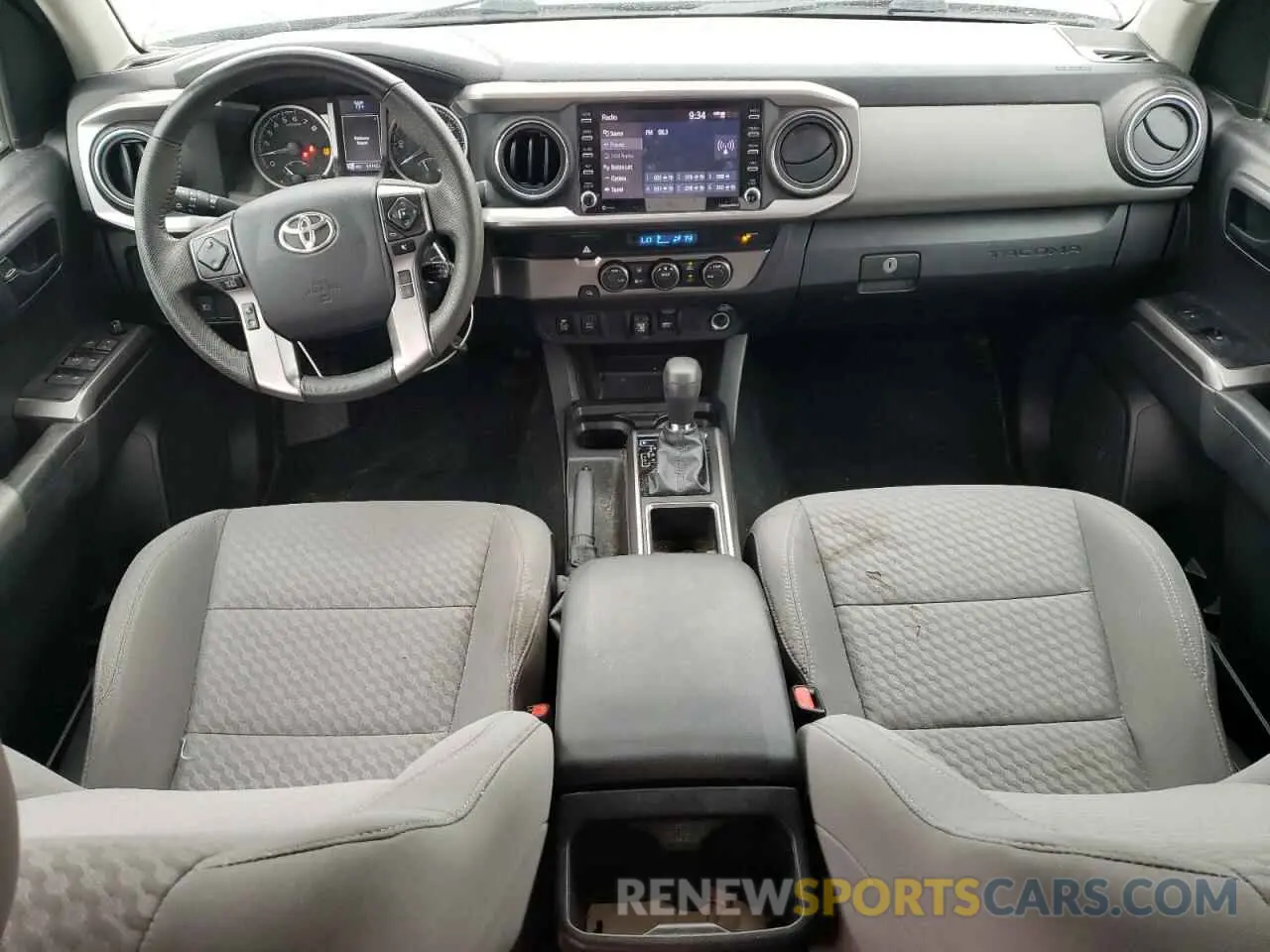 8 fotografías del automóvil dañado 3TMAZ5CN9NM180310 TOYOTA TACOMA 2022