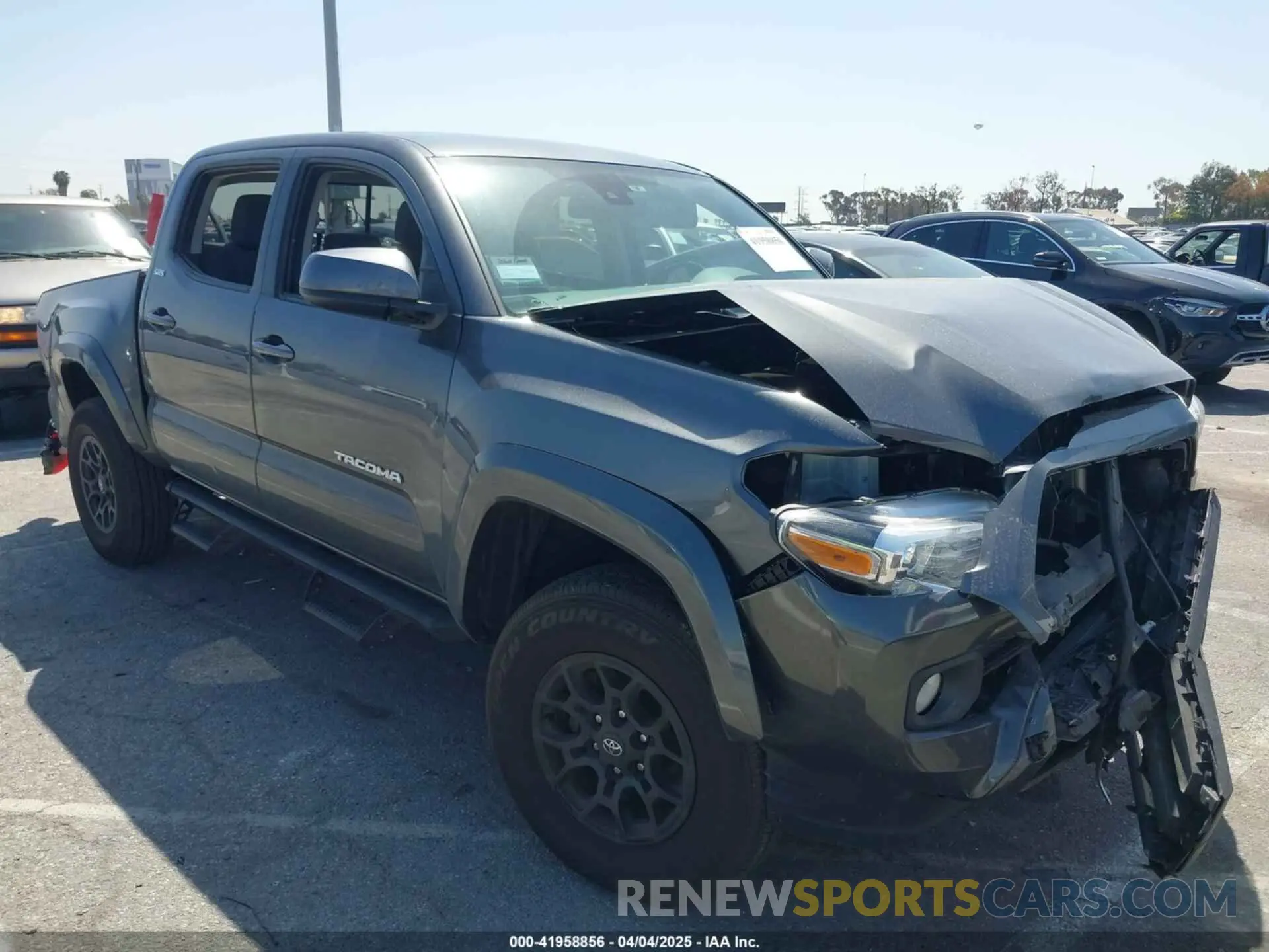 13 fotografías del automóvil dañado 3TMAZ5CNXNM166951 TOYOTA TACOMA 2022