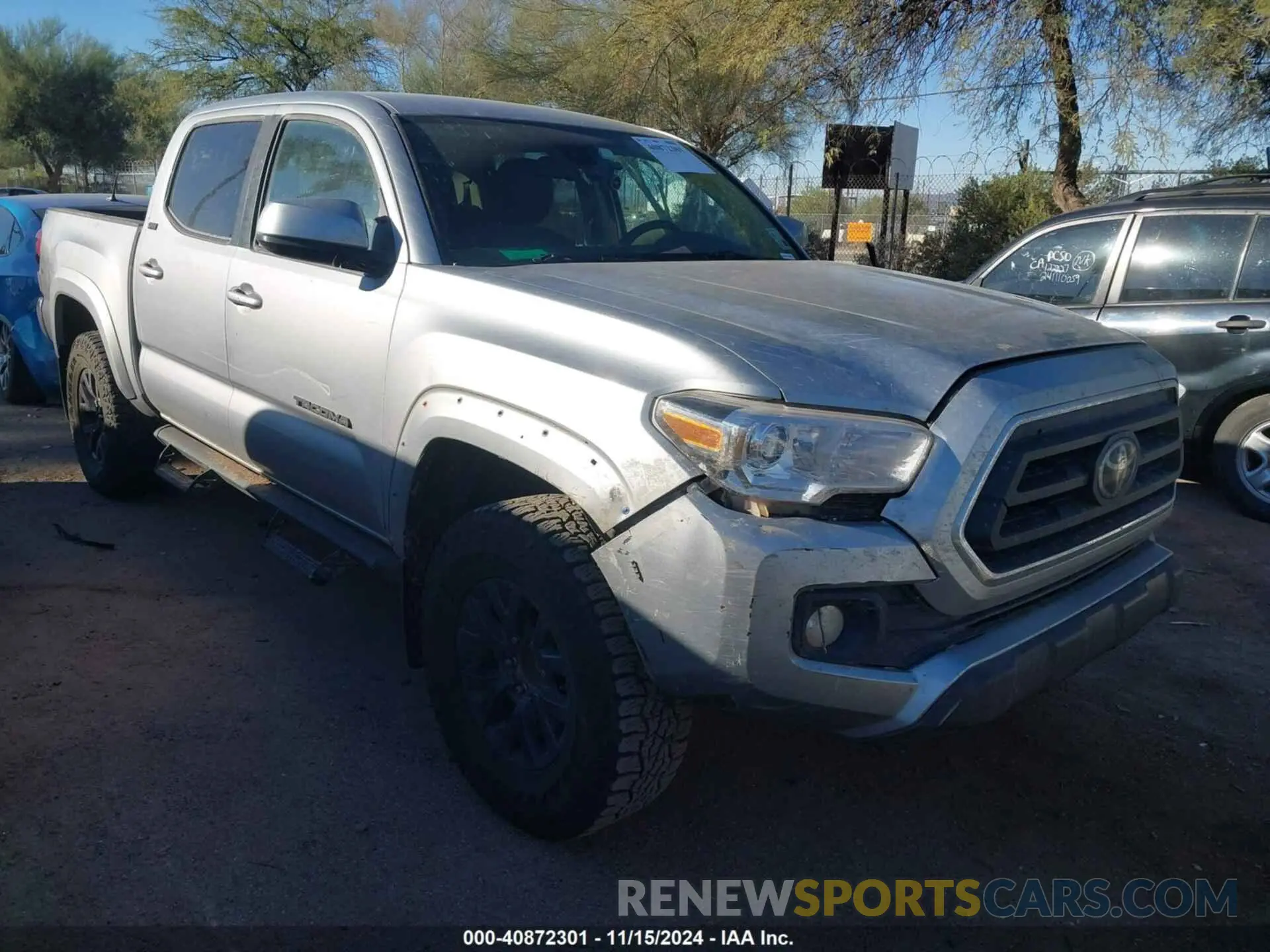 1 fotografías del automóvil dañado 3TMAZ5CNXNM168344 TOYOTA TACOMA 2022