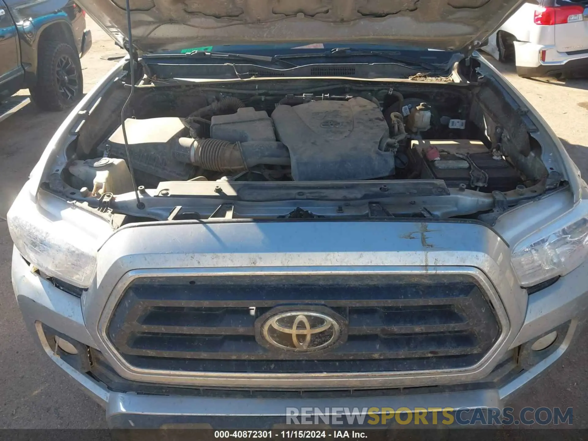 10 fotografías del automóvil dañado 3TMAZ5CNXNM168344 TOYOTA TACOMA 2022